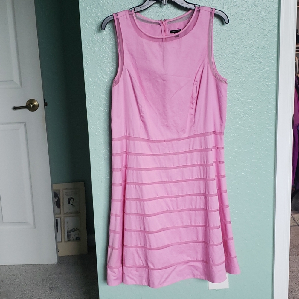 Ann Taylor pink dress